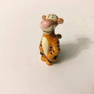 Disney  Miniature Tigger Figurine Winnie The Pooh Ceramic 2 Inch Tall